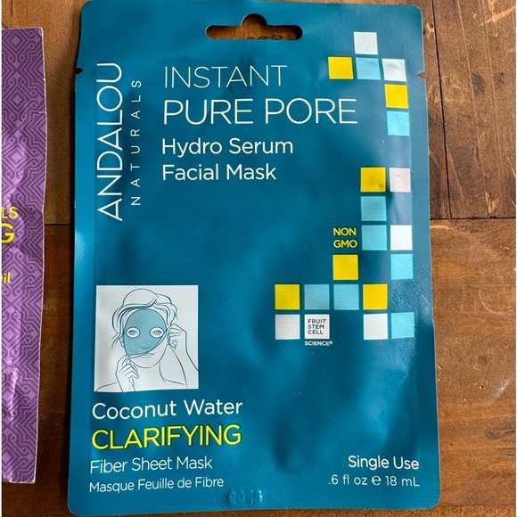 Shea Moisture mud mask + K ilook Beauty‎ + Andalou Naturals Mask + Pedicure File - Picture 2 of 5